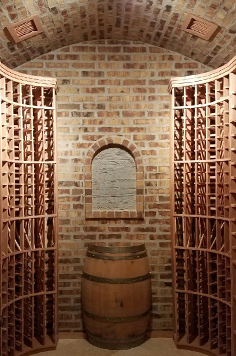 wood clasical wine cellar
