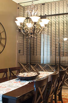 custom wine cellar in Cinco-Ranch, Houston, Texas