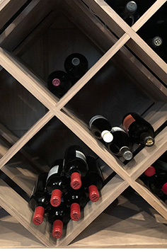 custom wine cellar in Cinco-Ranch, Houston, Texas