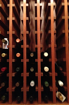 block cubby, wine cellar, custom wine cellar, wine bottle, vintage wine bottle, import, french wine bottle, aabc wine cellar, houston wine cellar, home wine cellar