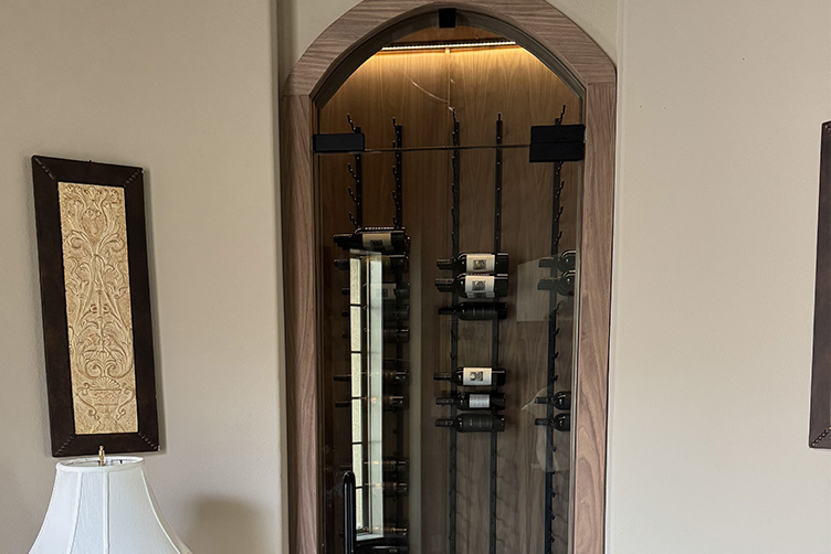custom wine cellar July  2026, Houston, Texas