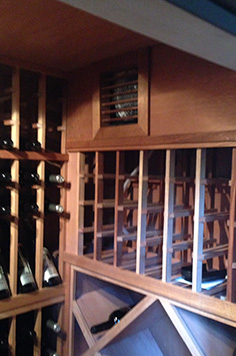 wine cellar ceiling