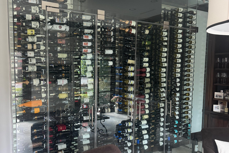 custom wine cellar march 20205, Houston, Texas